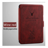Case Kindle Paperwhite 5 11th ( 2021 ) Red Wine 