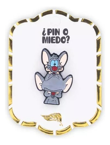 Pines Serie Animada Pinky Y Cerebro Prendedor Pin O Miedo