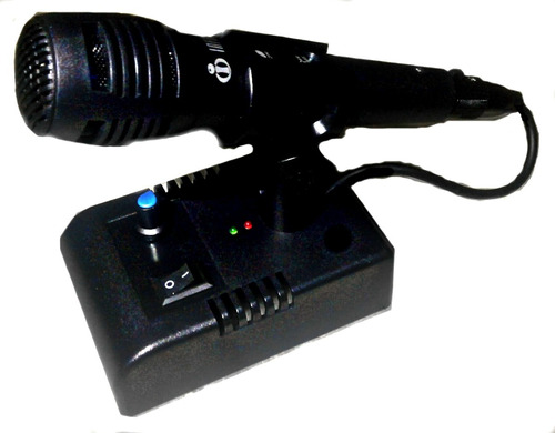 Mic De Ganho-microfone De Mesa Mc-1x  Para Px-py-hf-vhf