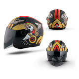 Casco Moto Semi Integral Edge Jaguar Ciro Certificado Dot 