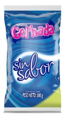 Gelatina Sin Sabor 500g Gelhada