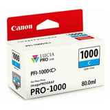 Canon Cartucho De Tinta Pfi-1000 C (cían)