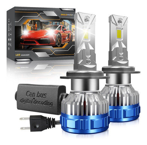 Kit De Faros Led H4 H11 H7 H1 9005 9006 Auto Canbus 30000lm