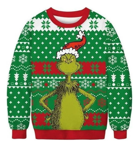 Sudadera Navidad Grinch Ugly .2023 [u]