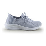 Tênis Skechers Ulta Flex 3.0 Brilliant Path Slip-ins Cinza