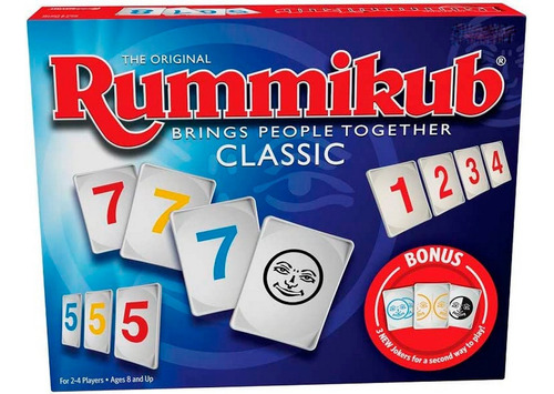 Juego De Mesa Rummikub Classic El Rummy Estrategia 