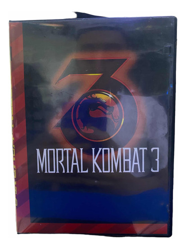 Fita E Caixa Mortal Kombat 3 Reprodução Funcionando Usado