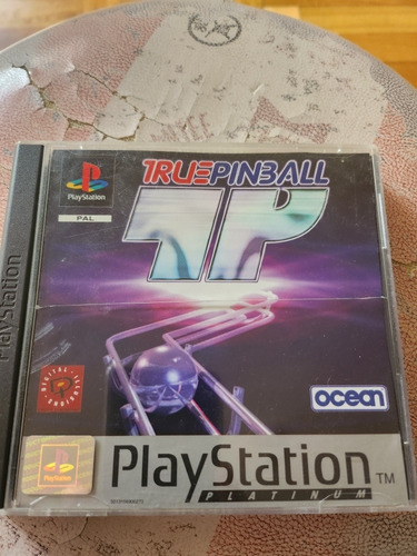 True Pinball Ps1 Playstation Pal Original De Colección