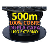 Cabo Rede Cat5e 500m 100% Cobre Uso Externo Dp Capa Connect