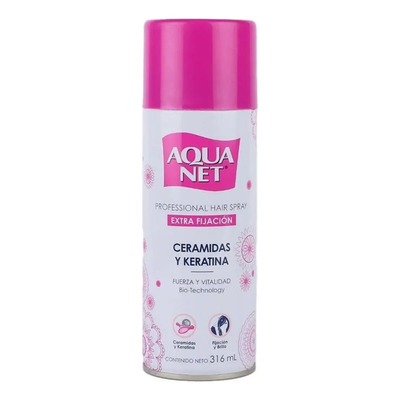 3 Pza Spray Para Cabello Aqua Net Ceramidas Y Keratina Extra | Envío gratis