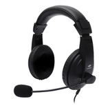Headset C3tech Ph-320bk Confort C/microfone Usb 2.0 Preto
