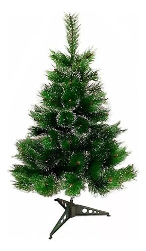 Árvore De Natal Pinheiro Nevado 35 Galhos Luxo Pequena 60cm