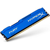 Hyperx Fury Memory Blue - 8gb Module - Ddr3 1600mt/s