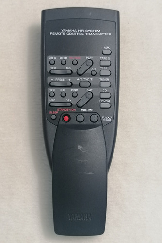 Control Remoto Yamaha Rax7 Para Receiver Rx-396 Rx-496