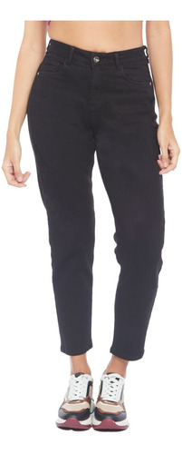 Jeans Mujer Mom 1902 Negro Paradise Jeans