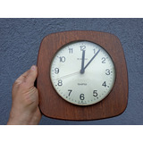 Reloj De Pared Retro Vintage Junghans Quartz Ind Arg Años 80