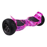 8,5 Cross Hoverboard Skate Electrico Bluetooth Roxo Universo