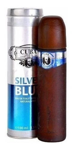 Cuba Silver Blue Caballero Des Champs 100 Ml Edt Spray