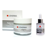 Kit Hyaluronic 4d Face Cream + Serum Hialuronico Lidherma