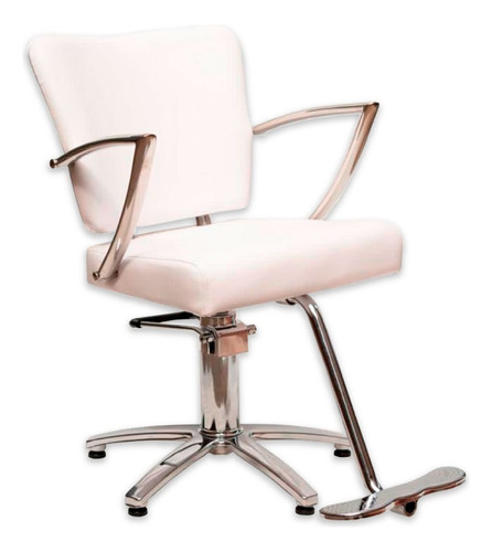 Sillon De Corte, Silla Peluqueria Barbería New Varese Blanco