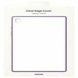 Samsung Galaxy Tab A8 Clear Edge Cover Violeta