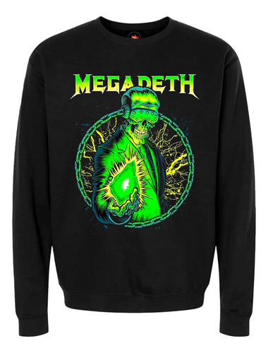 Buzo Estampado Varios Diseños Megadeth Criptonita