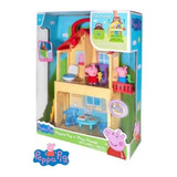 Peppa Pig Casa Portatil Incluye A Peppa  Pig  Y A George  