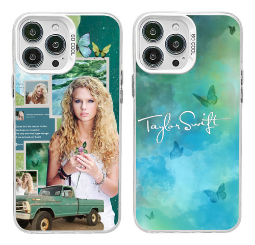 2pcs Taylor Swift Swifties Funda Para iPhone Case Imdw02