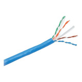 Bobina Utp Cat 6 Cable 305 Mts Cobre 24 Awg Azul Panduit