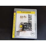 Jogo Ps3 Mídia Física Battlefield Bad Company Edição Platina