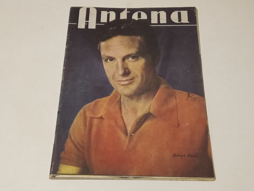 Revista Antena N° 1346 De 1957. Tapa: Robert Stack