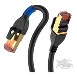 Cable Red Cat8, 12 Metros Internet Xbox Ps5 Pc Ethernet Rj45