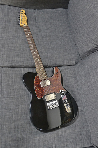 Guitarra Fender Telecaster Blacktop Hh Black 