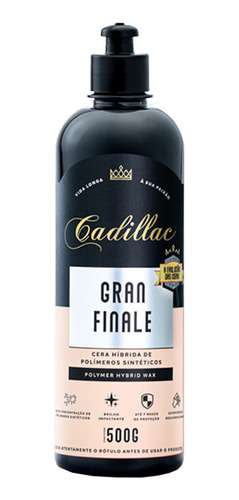 Cera Híbrida De Polímeros Gran Finale Creme 500g Cadillac