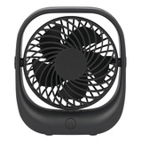 Ventilador De Mesa Personal Portatil Giratorio 13cm