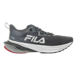 Zapatillas Fila Racer Spider Color Negro/plata/rojo - Adulto 40 Ar