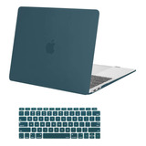 Funda Mosiso/cubre Teclado Macbook Air 13 2020/19/18 Verde/a