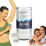 Desodorante Para Criança E Adulto Alva 120g Natural Saudável