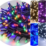 Guirnalda Luces 500 Led 30 Mt Navidad Multi Calido Frio Lila