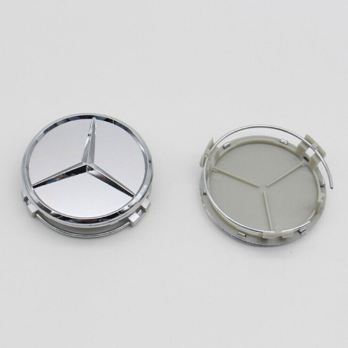  Juego De 4 Unidades De Tapa De Aro Emblema Mercedes Benz  Foto 9