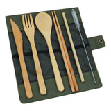 Conjunto De Utensílios De Viagem Faca Garfo Colher 1