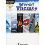 Great Themes Instrumental Playalong For Tenor Sax (the Great