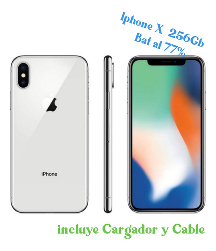 iPhone X 256gb  Impecable Con Acc 