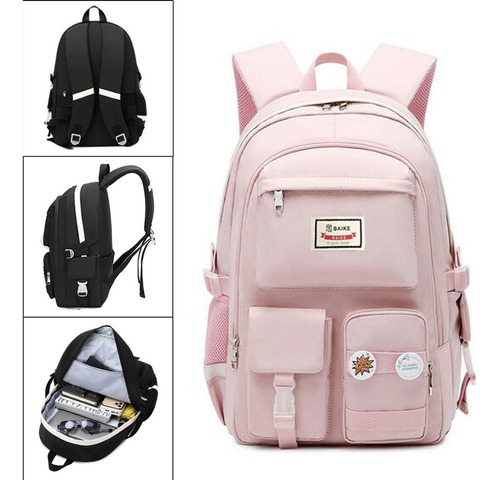 Mochilas Kawaii Impermeables Para Adolescentes Niñas Colegia