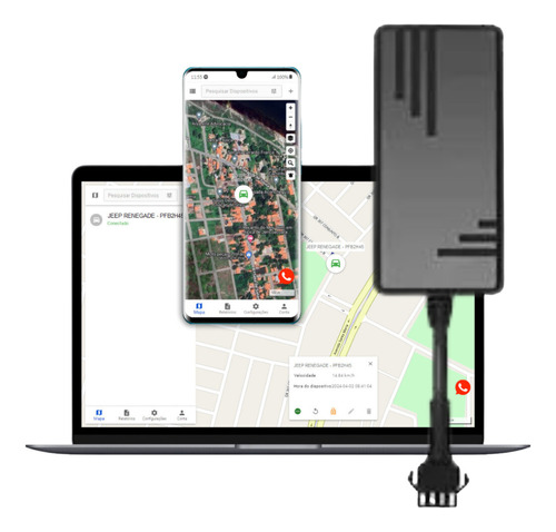 Rastreador Veicular 4g - Homologado Anatel + App - Completo
