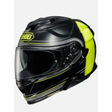 Casco Shoei Pista X14 Negro Fluo Genuino Calle Moto Duke