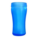 Copo Chopp Baviera Neon Colorido 320ml De Vidro Mutiuso Cor Azul