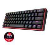 Teclado Gamer Bluetooth Redragon Fizz Pro K616-rgb