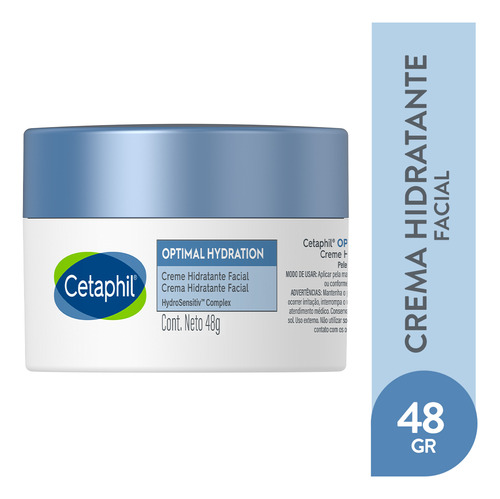 Cetaphil Crema Hidratante Facial Optimal Hydration 48 Gr