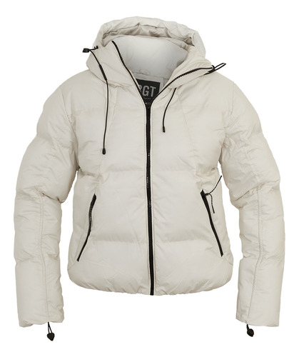 Campera Inflable Mujer Puffer Parka Abrigo Capucha Briganti